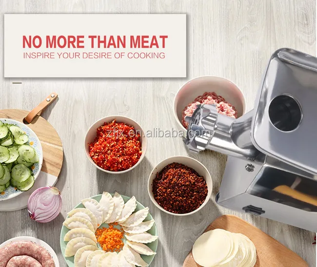 110v / 220v Electric Commercial Meat Grinders,Fish Meat Mincer