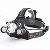 CYSHMILY High Power 4 Mode Rechargeable Waterproof Headlamp Set 3 T6 Led Head Light Flashlight Headlamp For Outdoor Hunting