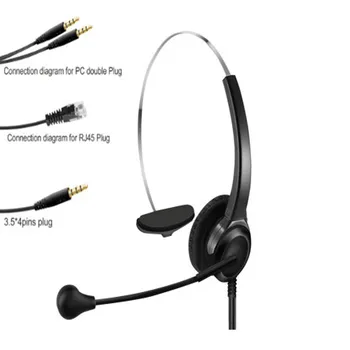 single ear pc headset