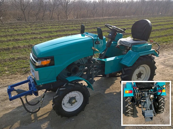 Agricultural Equipment Small Farm Tractor Machinery Mini Tractor 15hp