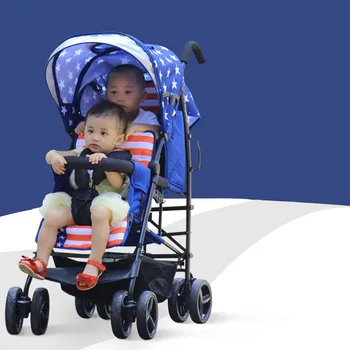 tandem twin buggy