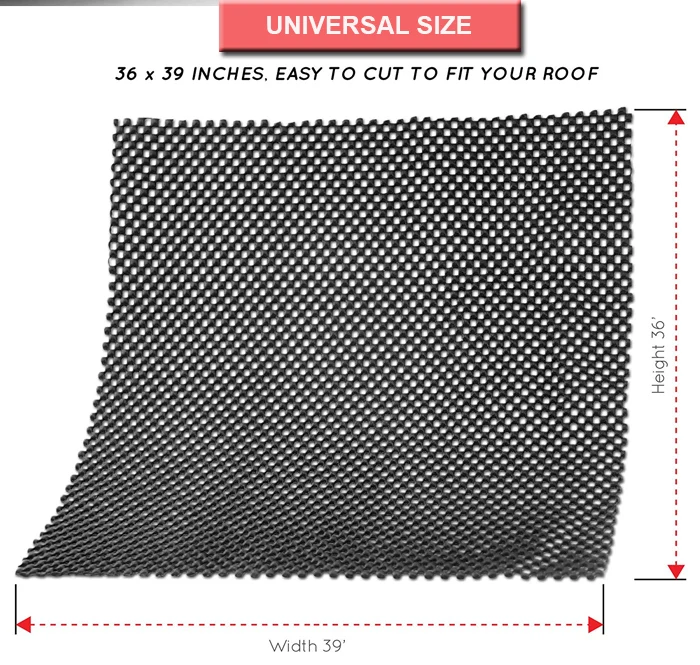 Car Roof Protective Mat Car Roof Carrier Bags Extra Padding Car Roof Mat Under Any Rooftop Cargo