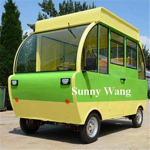 Oem Electric Food Cart Mobile Food Truck With 4 Wheels For Sale Buy