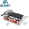 Commercial Fish Waffle Maker, Taiyaki Waffle Maker With Large Open Mouth Fish, Ice Cream Taiyaki Machine For Sale