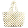 New fashion elegant wholesale handmade beaded evening bags pearl clutch bag ladies