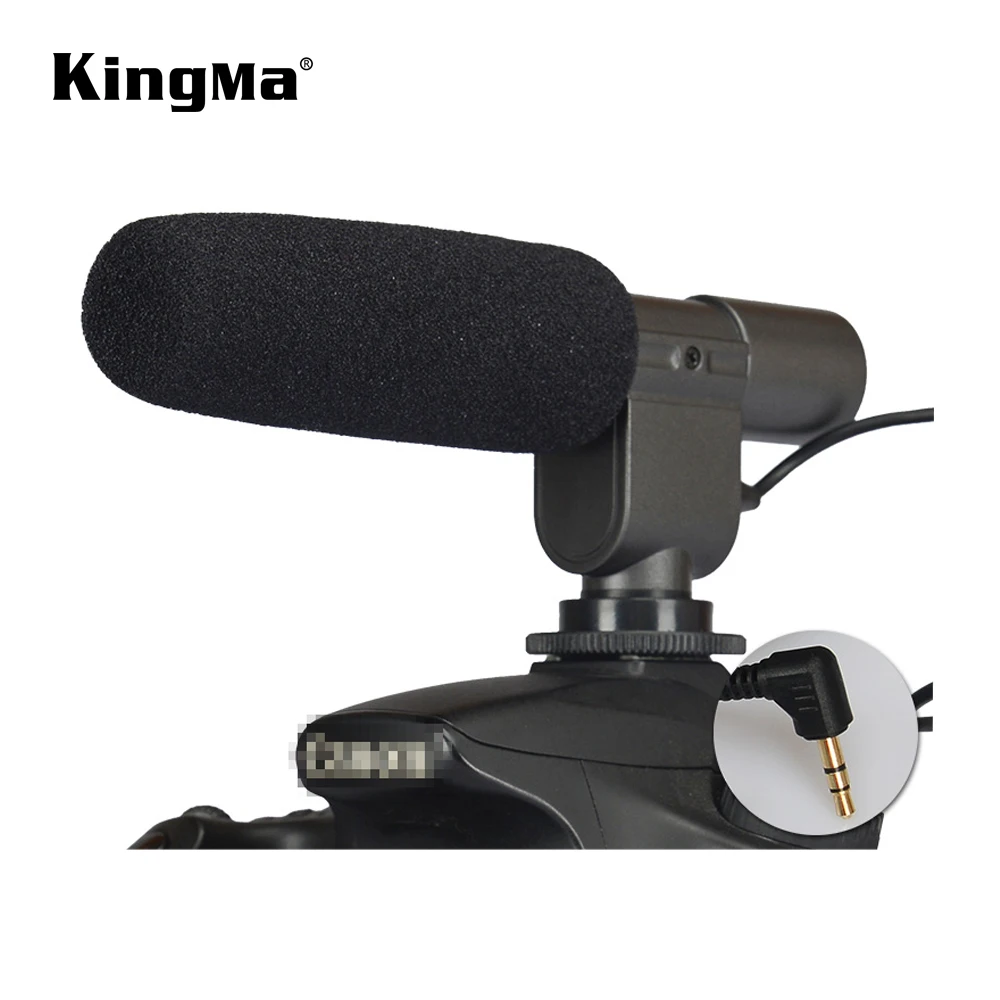 Kingma Directional Stereo Dslr Microphone Mic 108 For Ip Camera