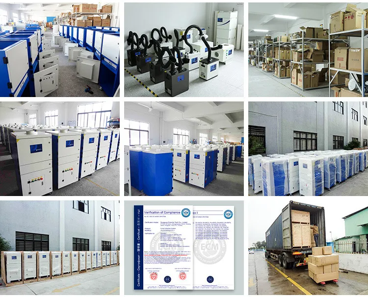 Pureair Co2 Laser Cutting Machine Air Filtration System With 1500m3/h Air Flow Buy Air