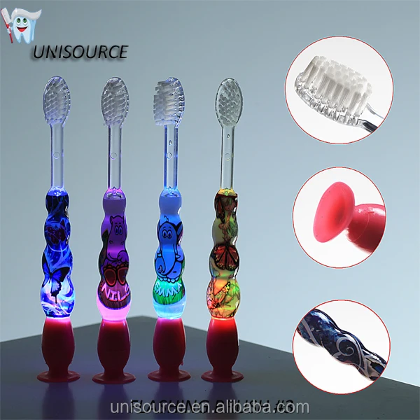 Children's Personalized Flashing Toothbrush Colorful 2 Minute Brushing