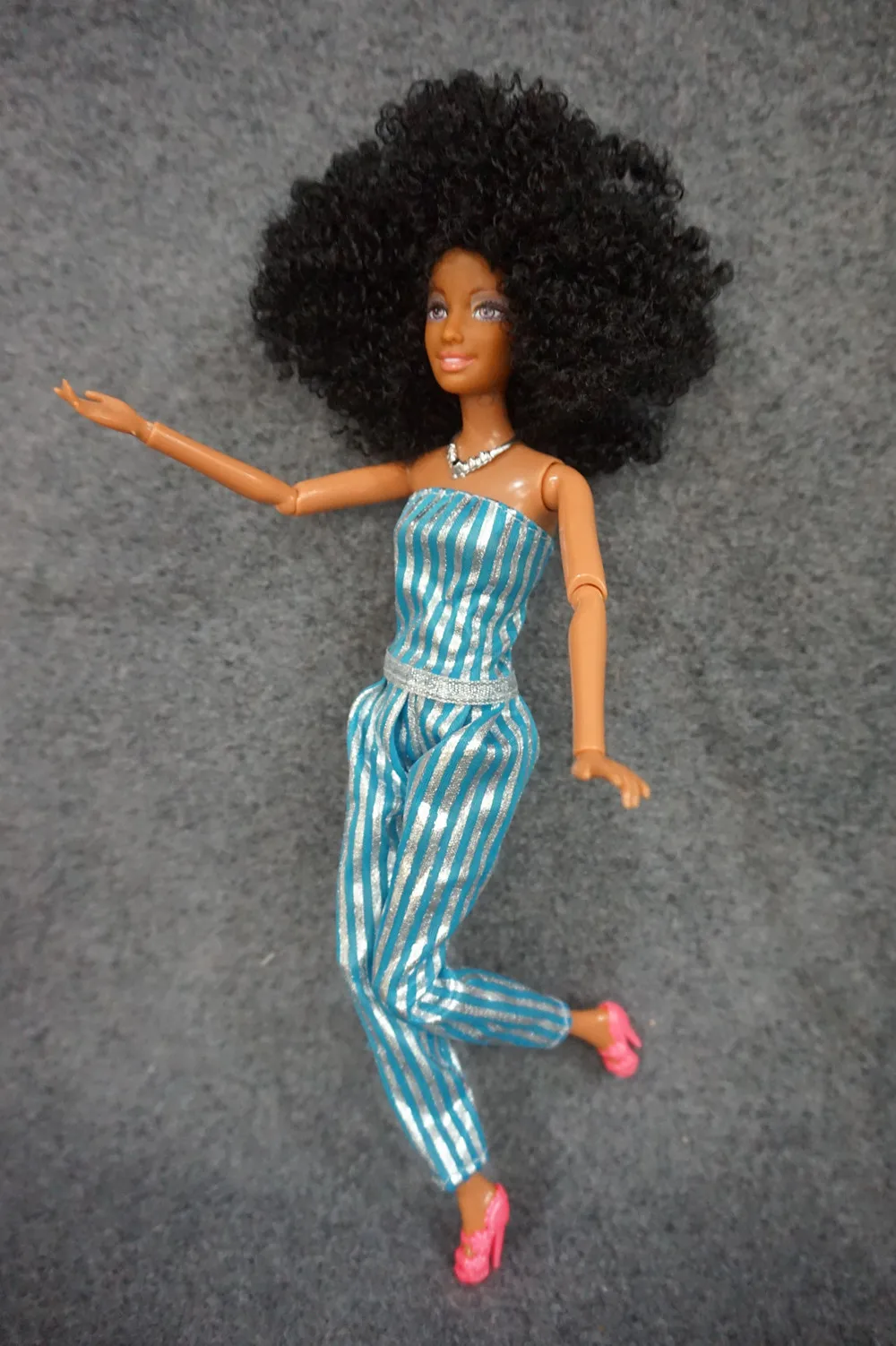 11.5 Inch Jointed Black Fashion Girl Dolls - Buy 11.5 Inch Jointed ...