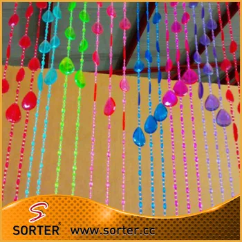 Hanging Rainbow Hearts Beaded Door Curtains Buy Rainbow Hearts