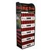 Free New Custom Design High Quality Promotion Recyclable Corrugated Beverage Display