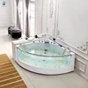 K-608 Rectangular single Acrylic massage Bathtubs with skirts Freestanding combo massage indoor whirlpool bathtub jet parts