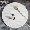 Stocks Tableware 29cm Flat Plate Stone For Pizza