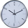 aluminium wall clock with thin frame