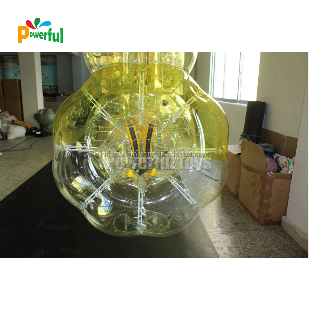 Inflatable bubble zorb balls soccer bumper ball wuth best PVC/TPU
