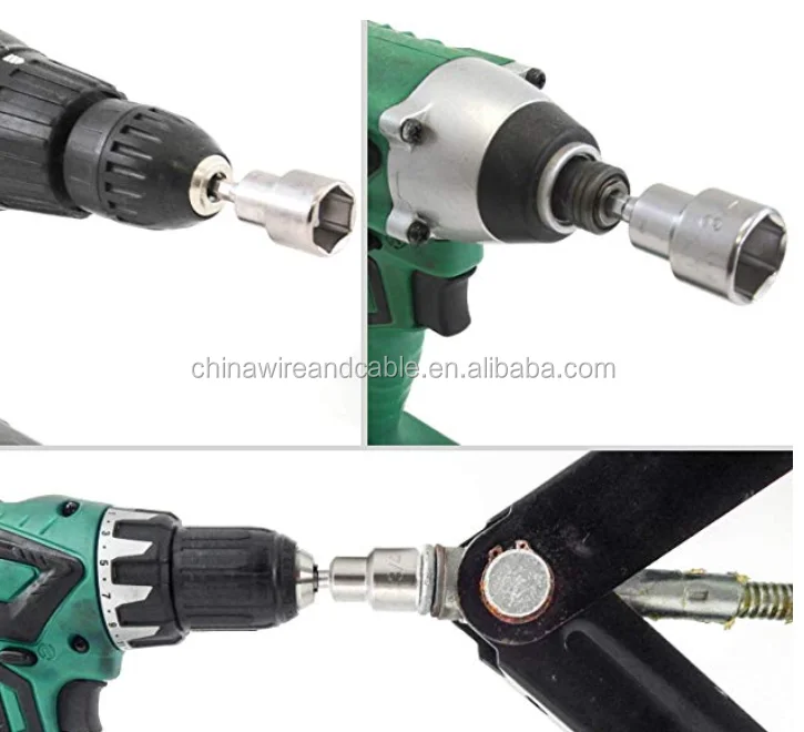 Rv Leveling Scissor Jack Socket Drill Adapter Fits All 3/4 Inches Hex