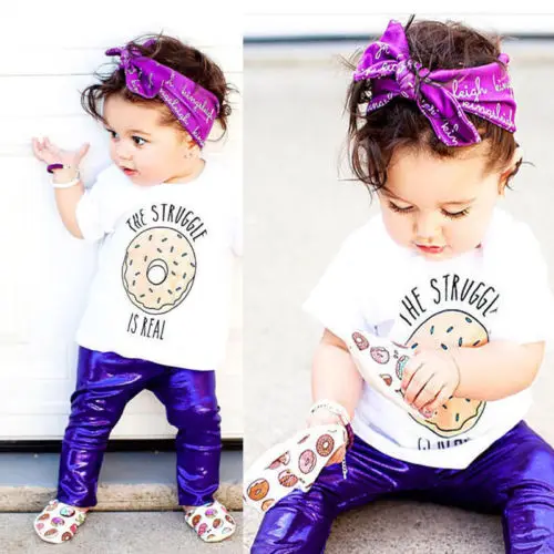 Violet Gilded Shiny Baby Kids Girls Boys Solid Cotton Hot Pants Party Trouserse Bottoms 12 24M