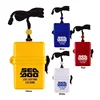 Promotion competitive price black layard rectangle shaped yellow durable ABS plastic swimming beach waterproof safe buckle box