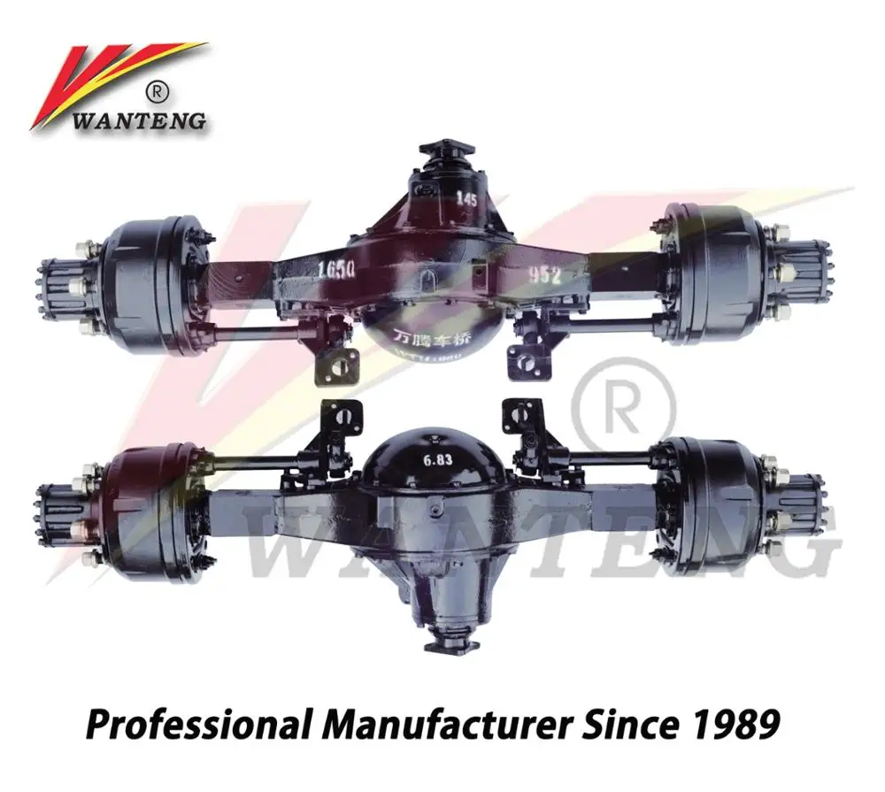 Auto Driving System Air Brake Agricultural Trailer Rear Drive Axle