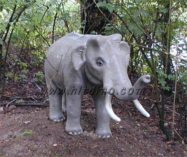 Life Size Fiberglass Elephant Statue For Outdoor Buy Fiberglass