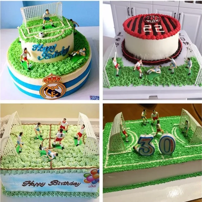 ホットセールサッカーサッカー選手スポーツフィギュアケーキデコレーショントッパー Buy サッカープレーヤーケーキトッパー サッカー選手のためのケーキ の装飾 スポーツフィギュアケーキトップの装飾 Product On Alibaba Com
