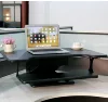 Height adjustable pneumatic standing computer desk manufacturer