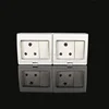 IP55 Waterproof South Africa standard wall socket and switch