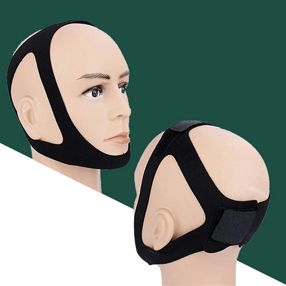 New Improved Adjustable Anti Snoring Chin Strap The Original Nose Vents