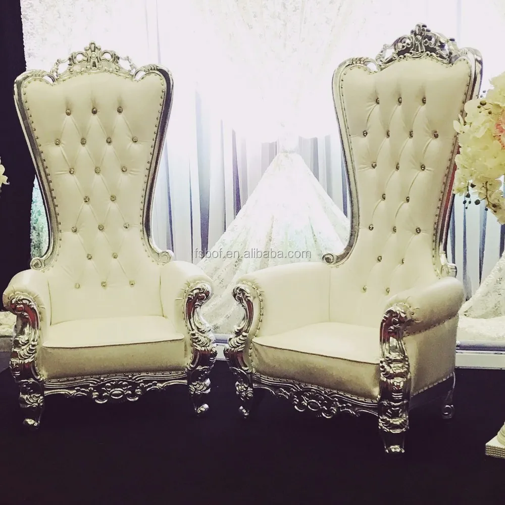 New Design Classic Hand Carve Gold Classic Cheap King Throne Chair