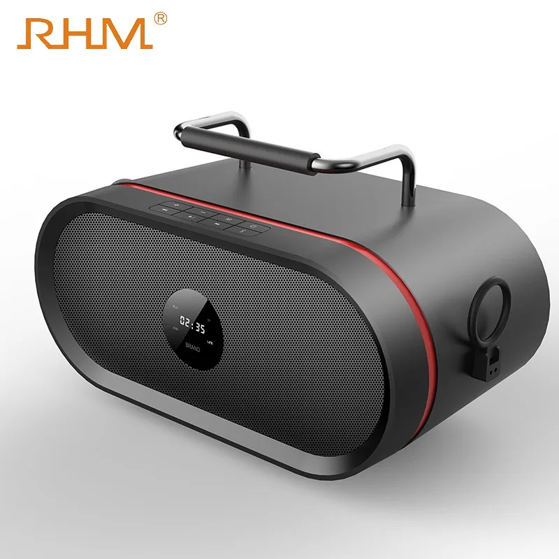 Rhm K666 Portable Wireless Bluetooth Karaoker Speaker With 2.4g