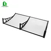 Polycarbonate material canopy for windows