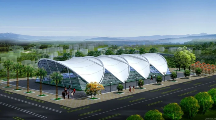 Large membrane structure used in PVC tarpaulin  111