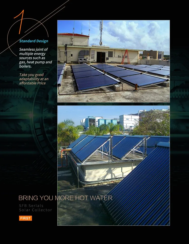 Solar Water Heater 200 Liter Buy Heat Pipe Solar Collector/split Solar Collector/solar