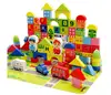 Time limit snap up 160pcs city& traffic wooden blocks wooden educational blocks