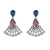 E-17 Xuping peacock shape gorgeous jewelry, Crystals from Swarovski luxury women drop earrings