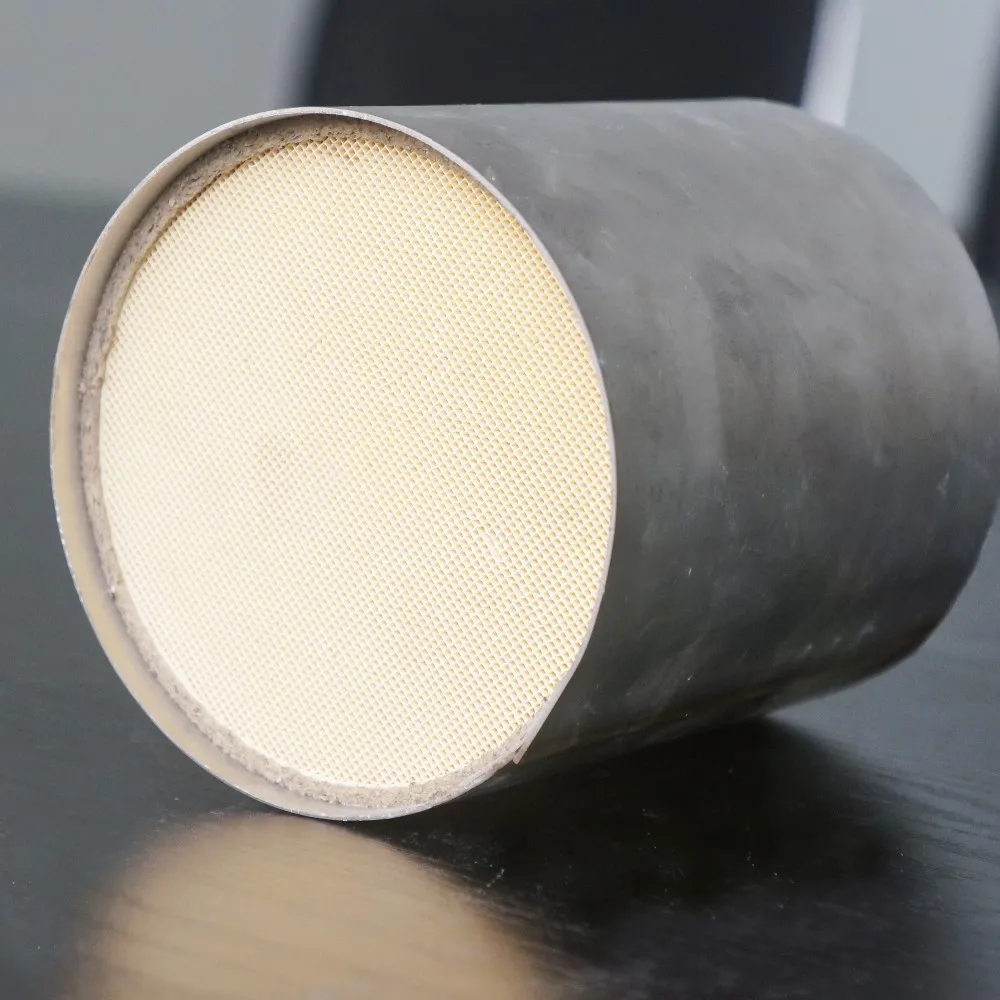 Ceramic Substrate Catalytic Converter With Doc+dpf For Diesel