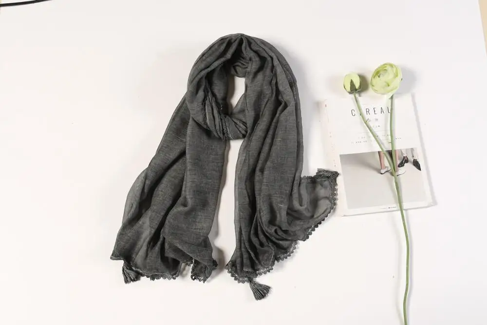 cotton linen scarves