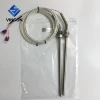 Industrial A class RTD sensor 8x200mm PT1000 temperature probe 2m cable wire with SS304 nut