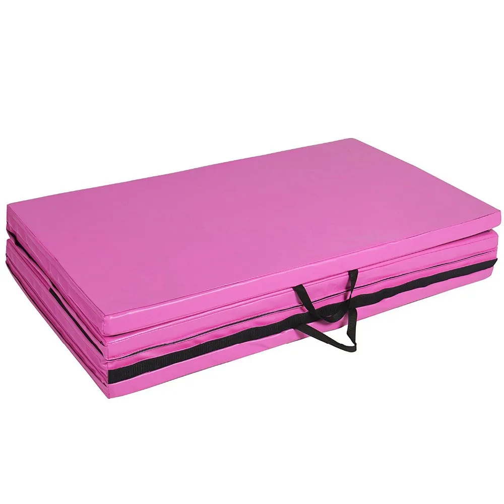 Pido Folding Gymnastics Landing Mats Round Exercise Mat Small Exercise