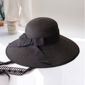 womens flat brim hat