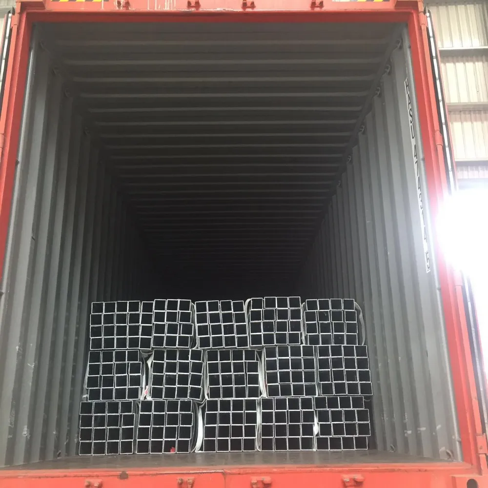 Factory Standard Size Galvanized Square And Rectangular Tubular Steel