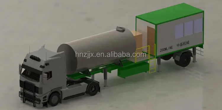 China professional manufacturer mobile asphalt mixing plant for sale
