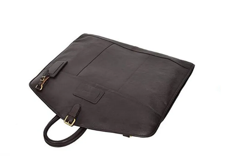 Dreamtop Dtg359 Luxury Cowhide Leather Suit Cover Bag For Men Oem Suit