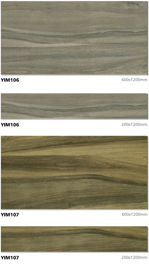 Floor grain look wood porcelain tile