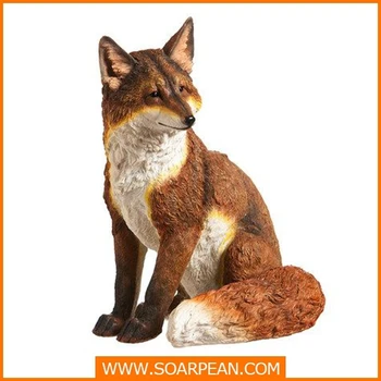 Customized Fiberglass Fox Garden Statue Buy Fox Statue
