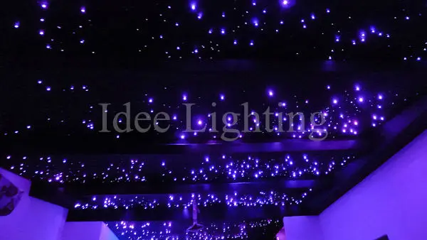 Led Fiber Optic Twinkle Star Hall Roof Decoration Ceiling Light