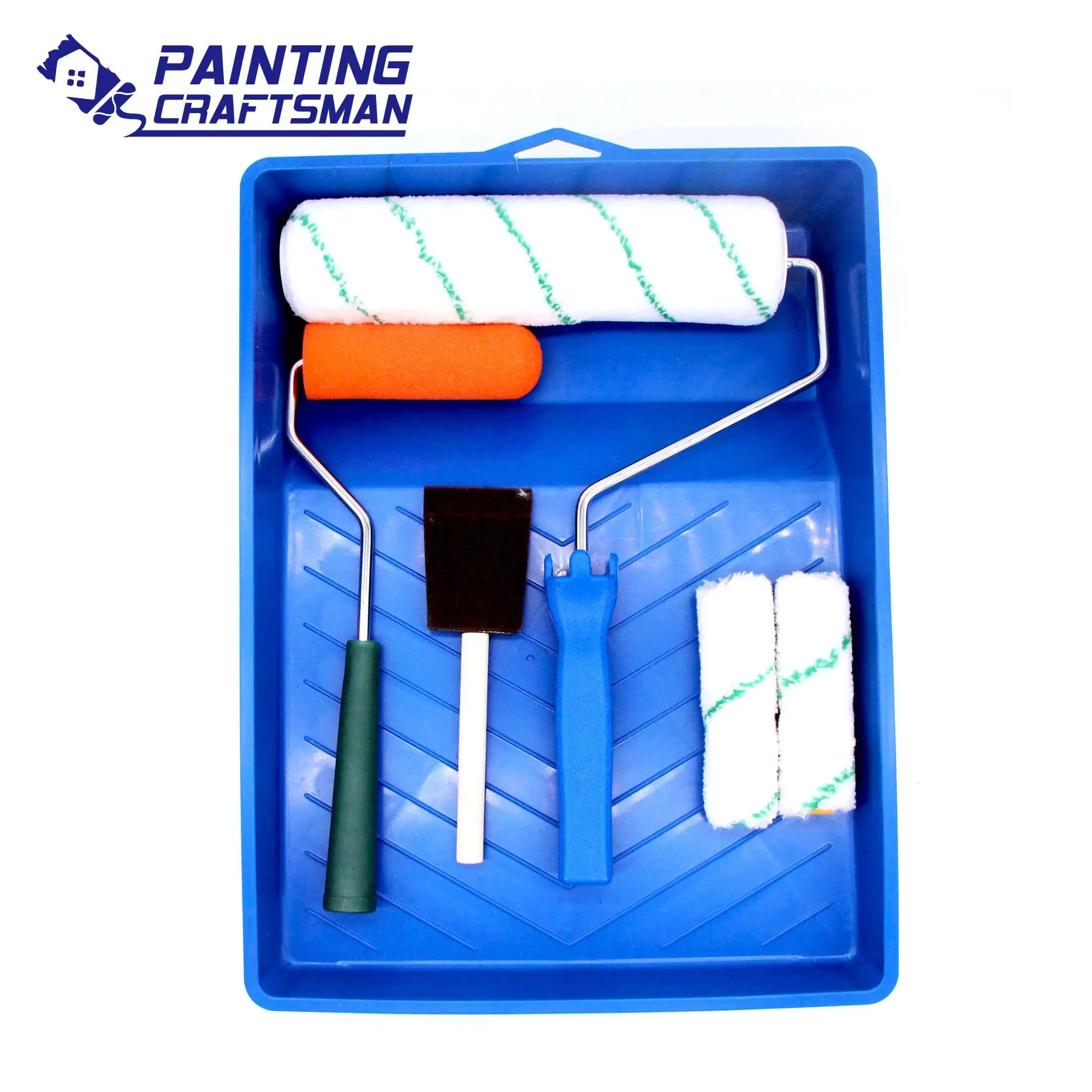 
Paint roller brush set paint tray set 