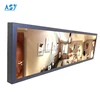 Ultra-wide wall mounted advertising display LCD Monitor Ads Players