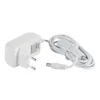 white ac dc adapter 220v to 12v 2000ma ac dc power adapter with on/off switch on the line for Cabinet led light belt