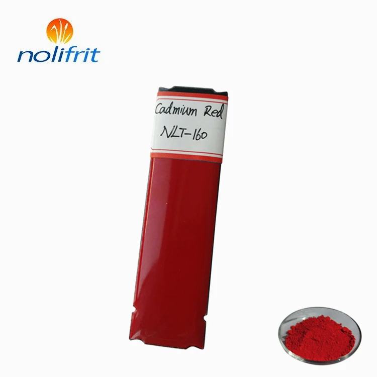 cadmium red color pigment enamel paint